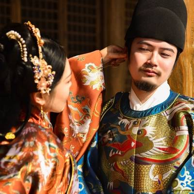 情侣模特