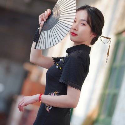 旗袍模特