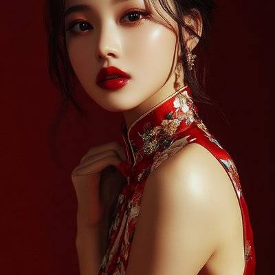 旗袍模特