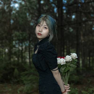 森系模特