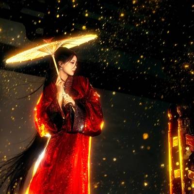 汉服模特