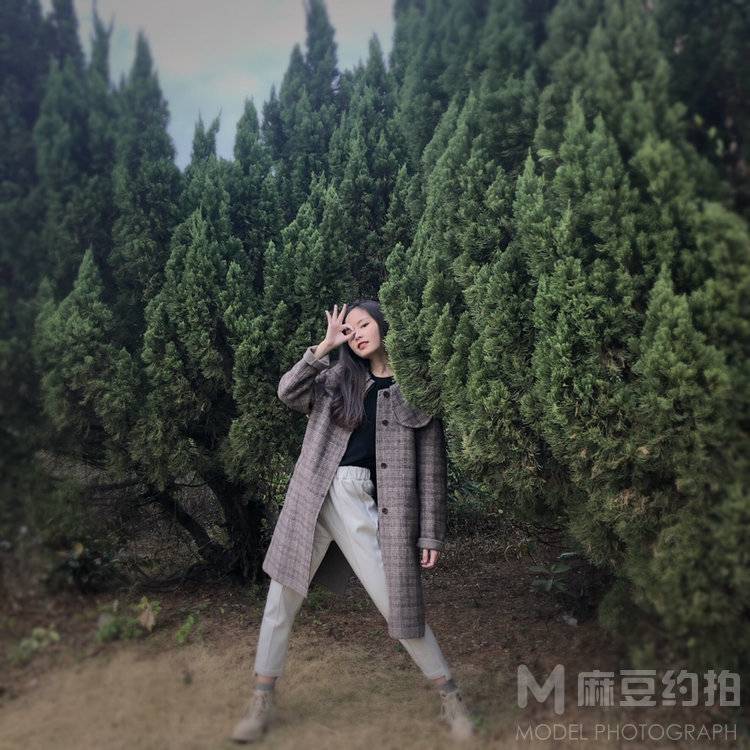 森系模特