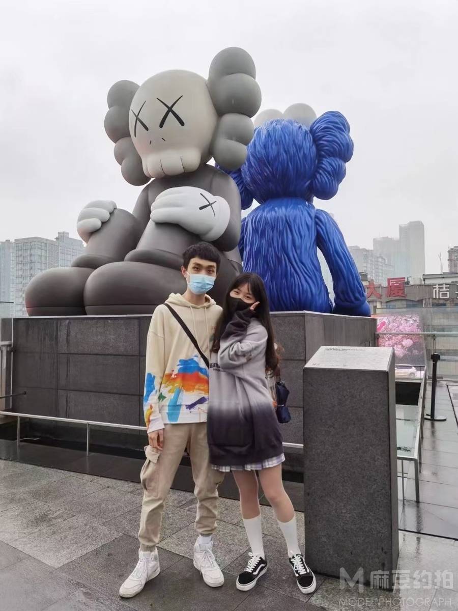 情侣模特