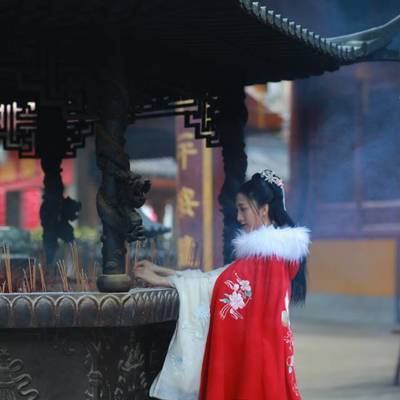 汉服模特