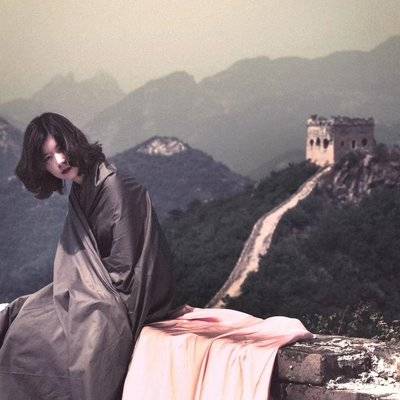 黑白模特