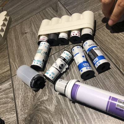 胶片模特