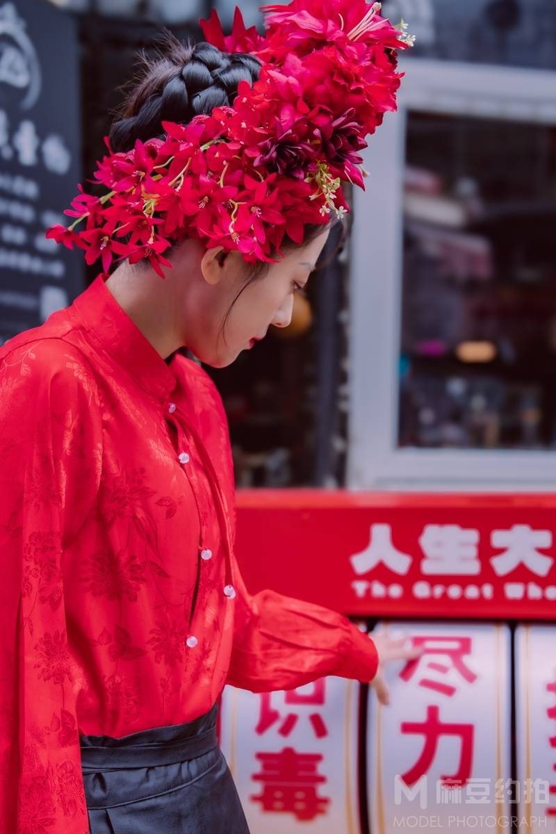 汉服模特