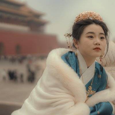 汉服模特