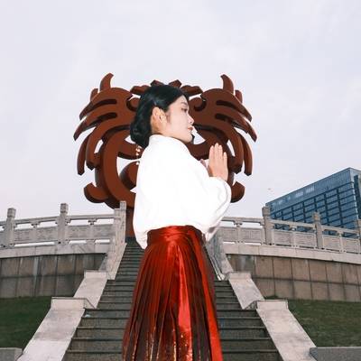 汉服模特