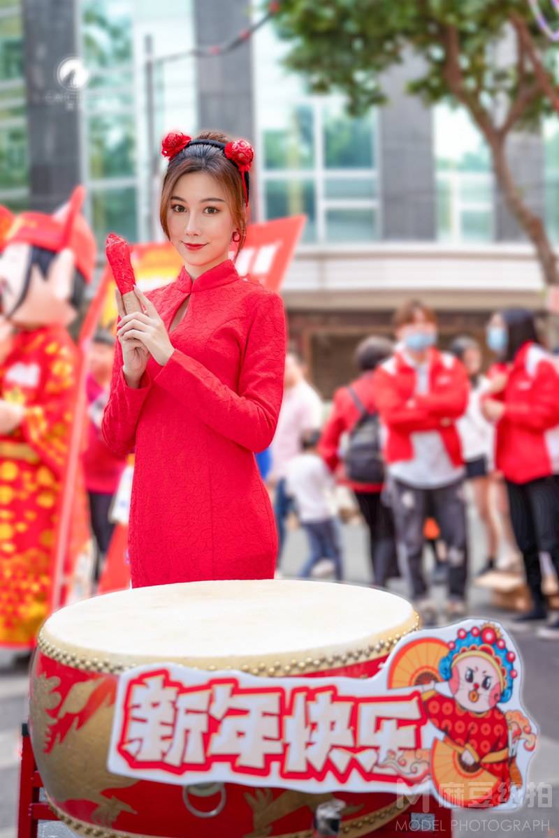 旗袍模特
