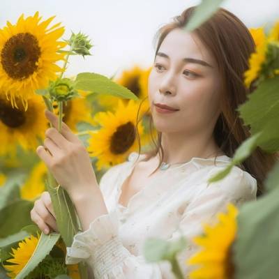 森系模特