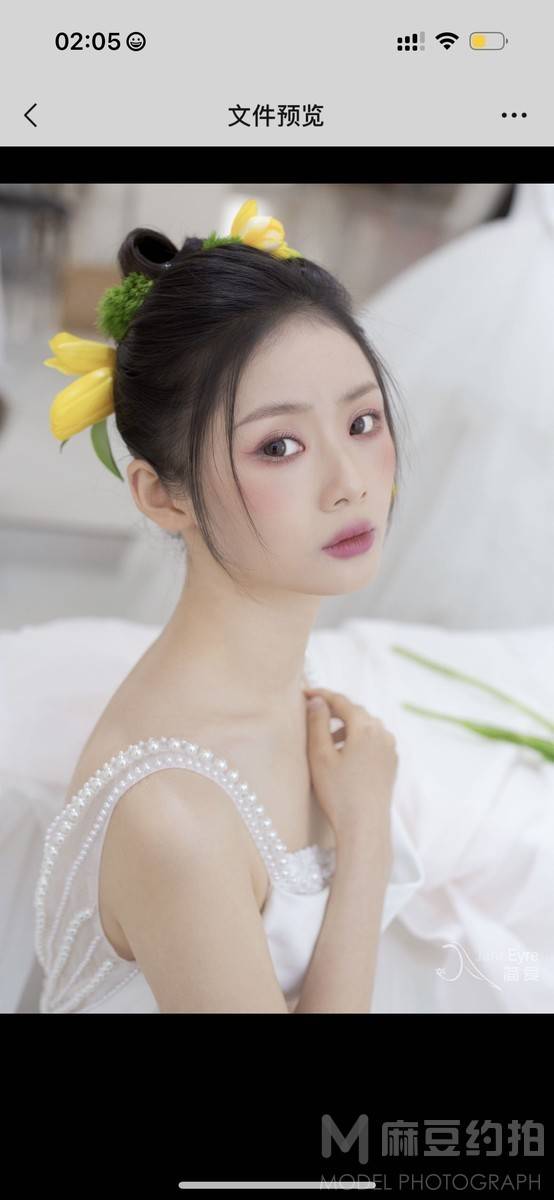 妆容模特