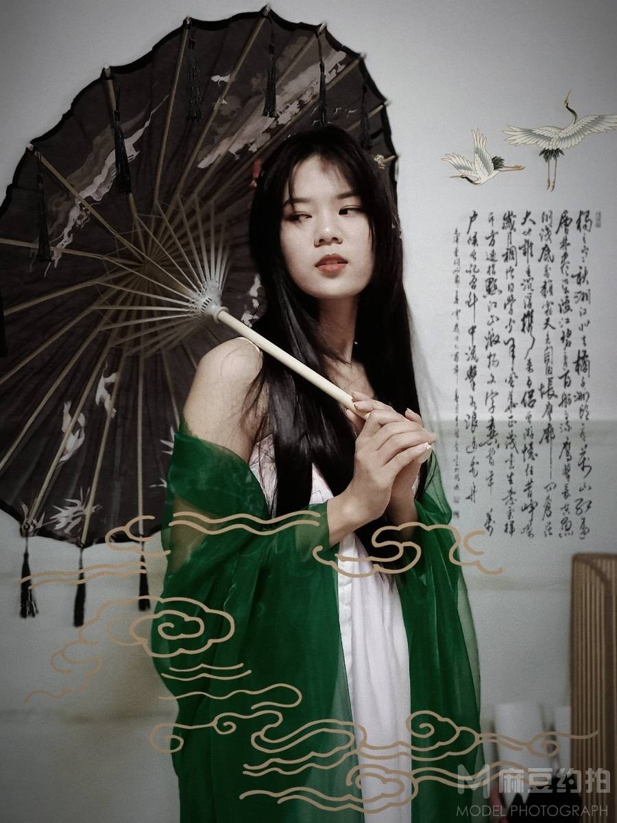 汉服模特