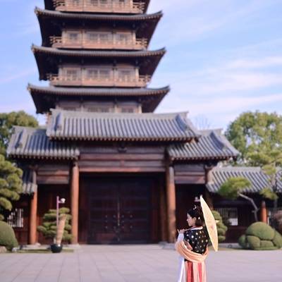 汉服模特