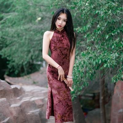 森系模特