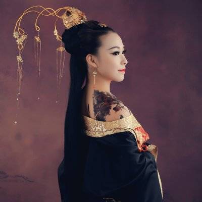 妆容模特