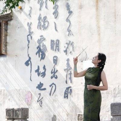 民国模特