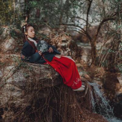 汉服模特