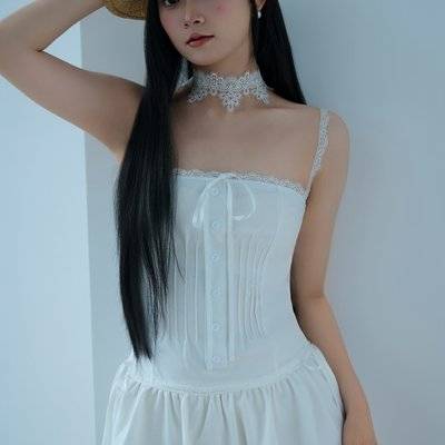 黑白模特
