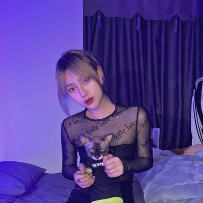 黑白模特