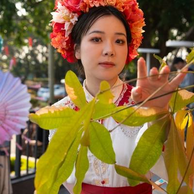 汉服模特
