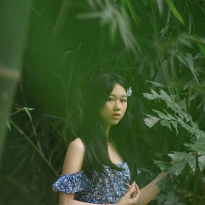 森系模特