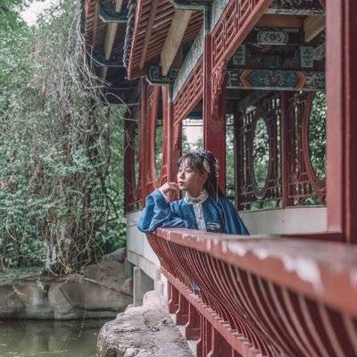 汉服模特