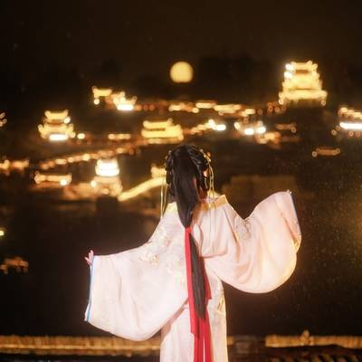 汉服模特