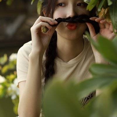 森系模特