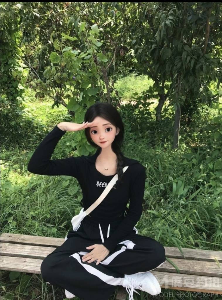 森系模特