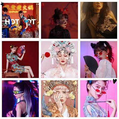 韩系模特