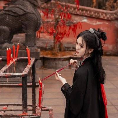 汉服模特
