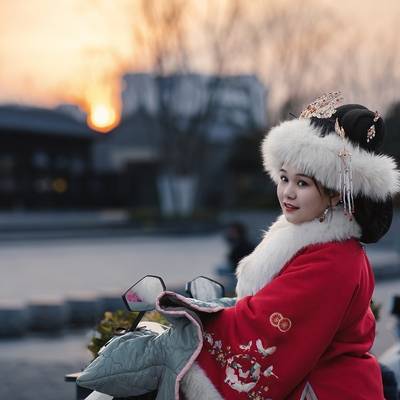 汉服模特
