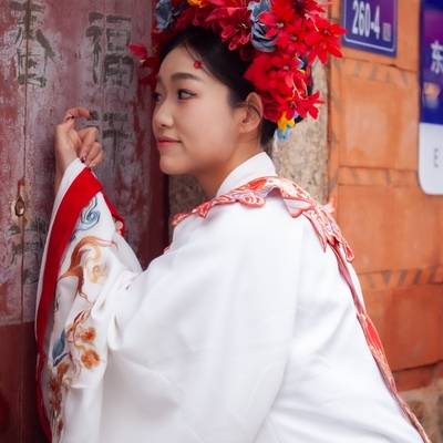 汉服模特
