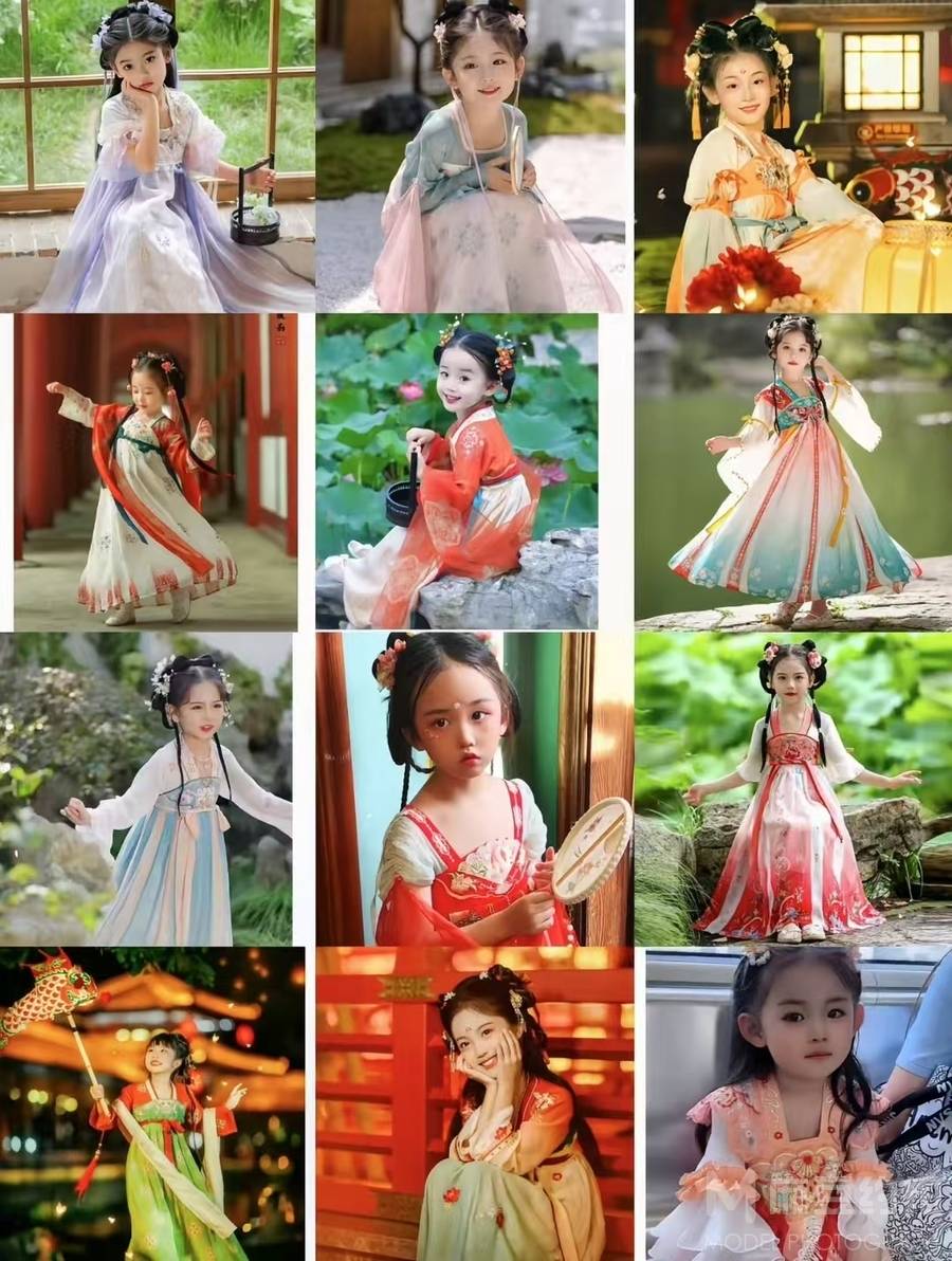 汉服模特