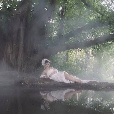 汉服模特