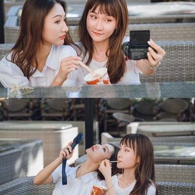 森系模特