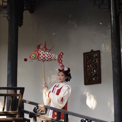 汉服模特