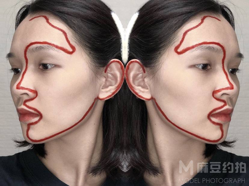 妆容模特