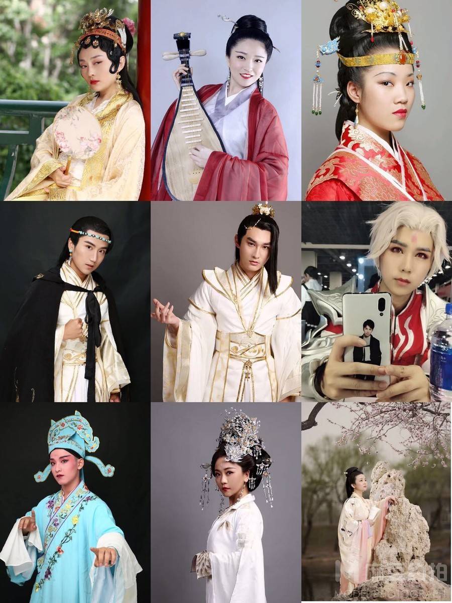 汉服模特