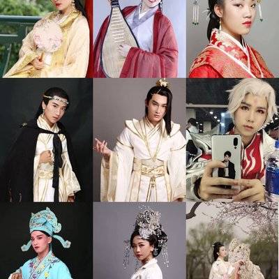 汉服模特