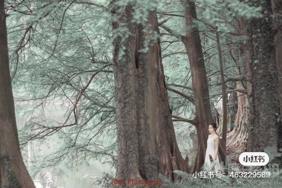 森系模特