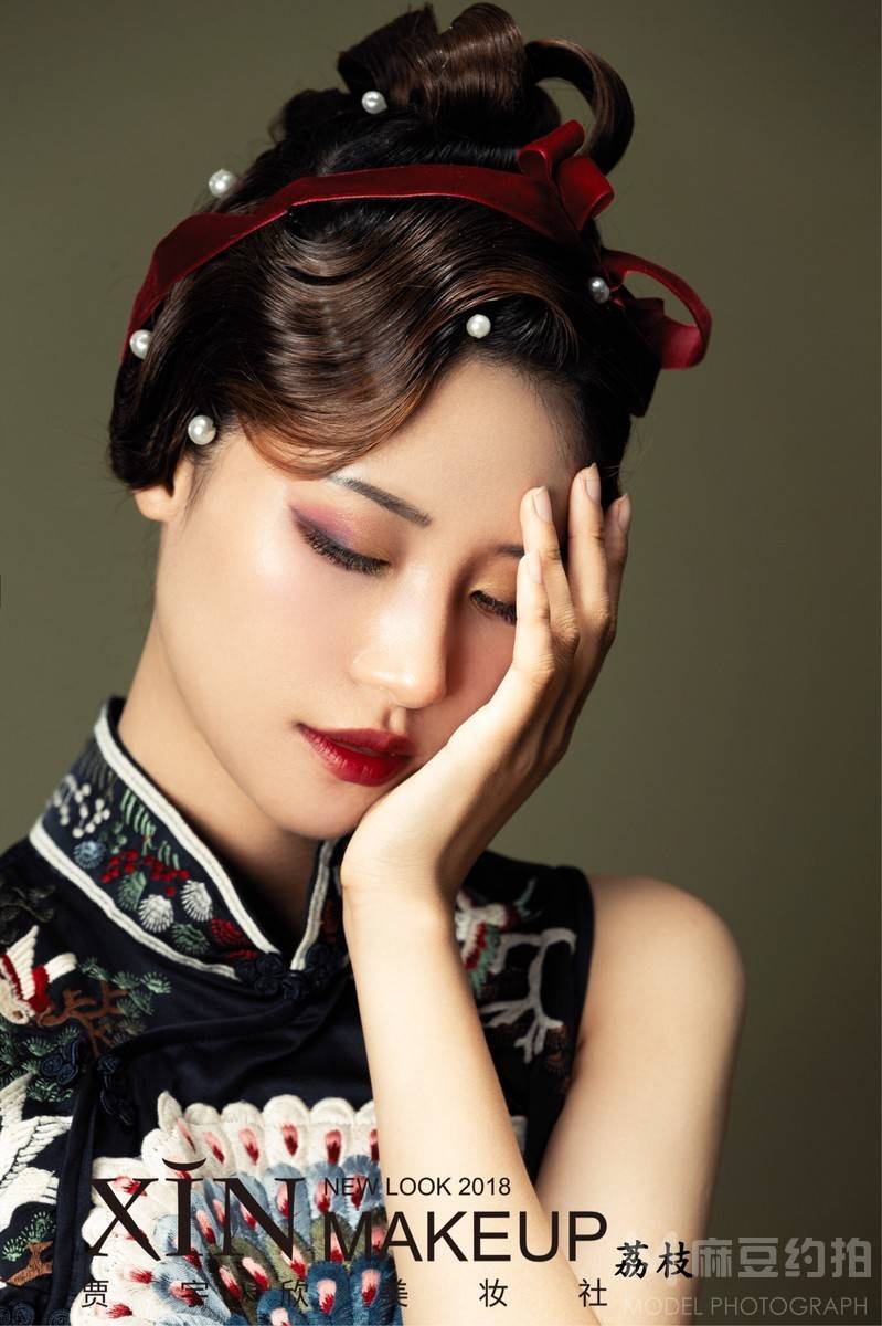 妆容模特