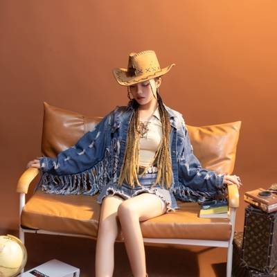 黑白模特