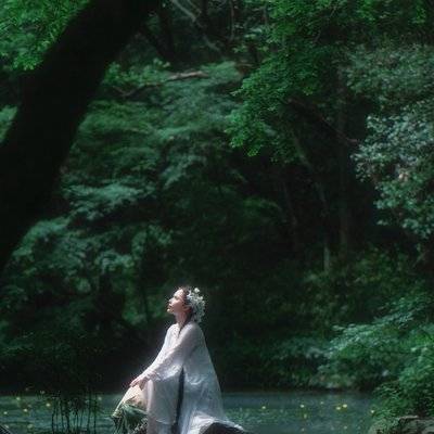 森系模特