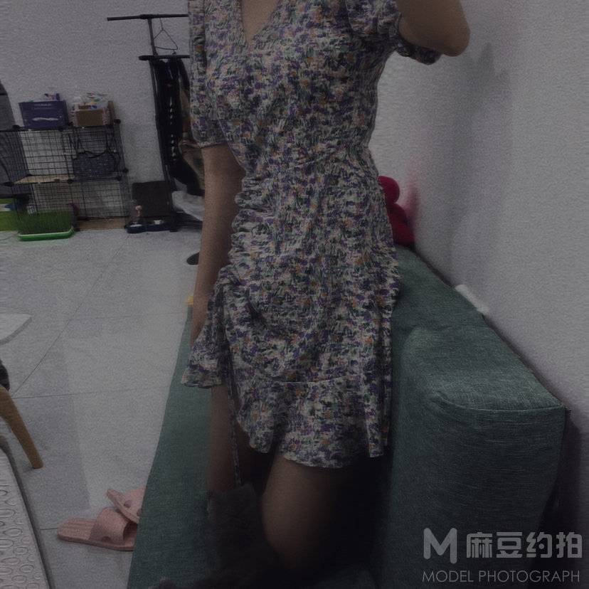 黑白模特