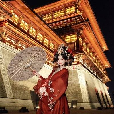 汉服模特