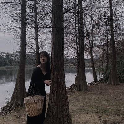 黑白模特
