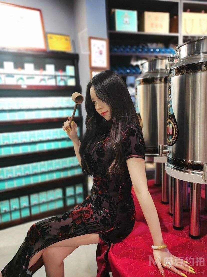 旗袍模特