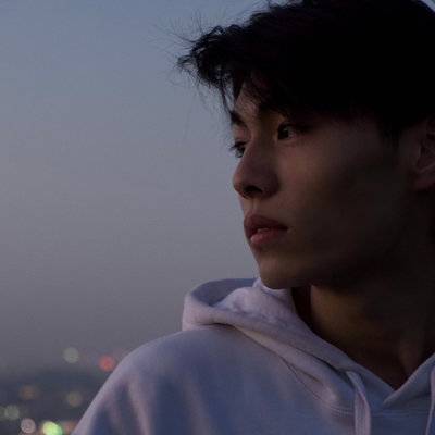 黑白模特